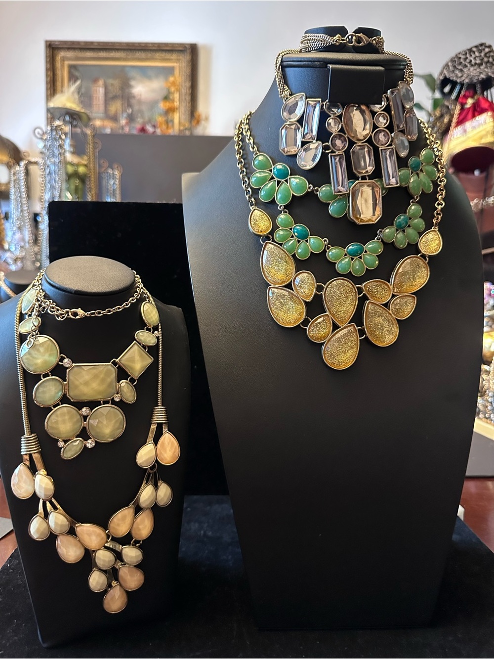 High Fashion Statement Necklace 5 pc Bundle H&M Express Forever 21